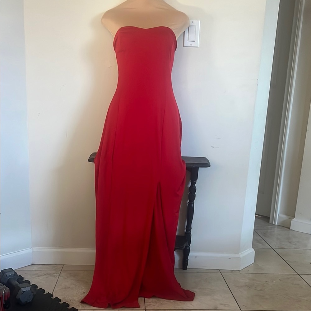 Red Jessica Rabbit Dress - Picture 2 of 5